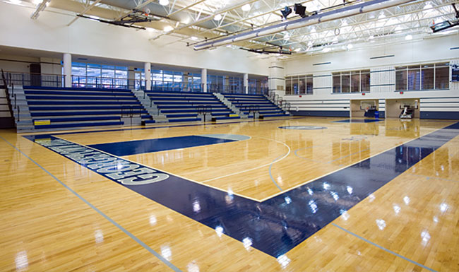 Georgetown Prep Basketball Court